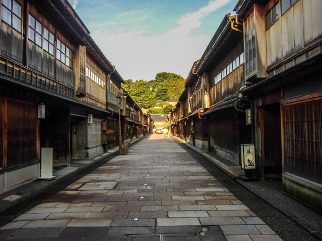 北陸石川金沢ひがし茶屋街